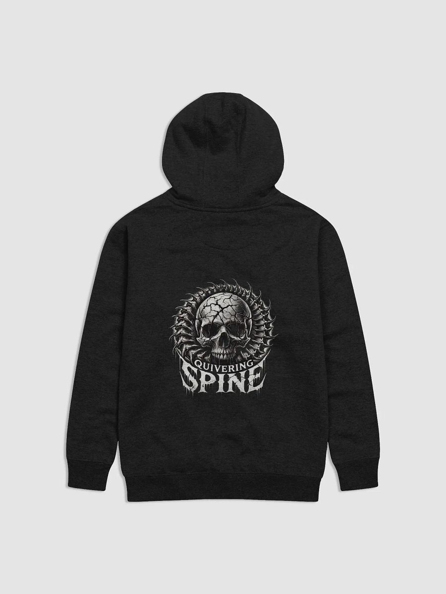 Quivering Spine Cracked Skull Hoodie product image (2)
