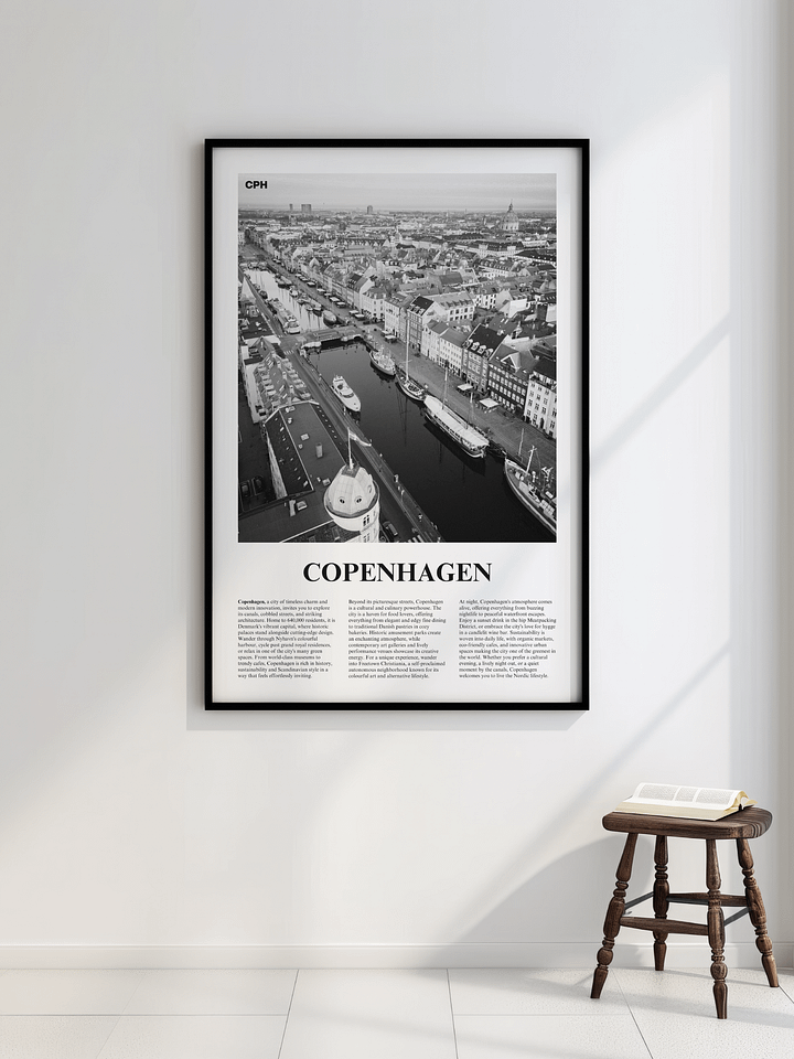 Copenhagen 01 Newspaper Poster product image (4)