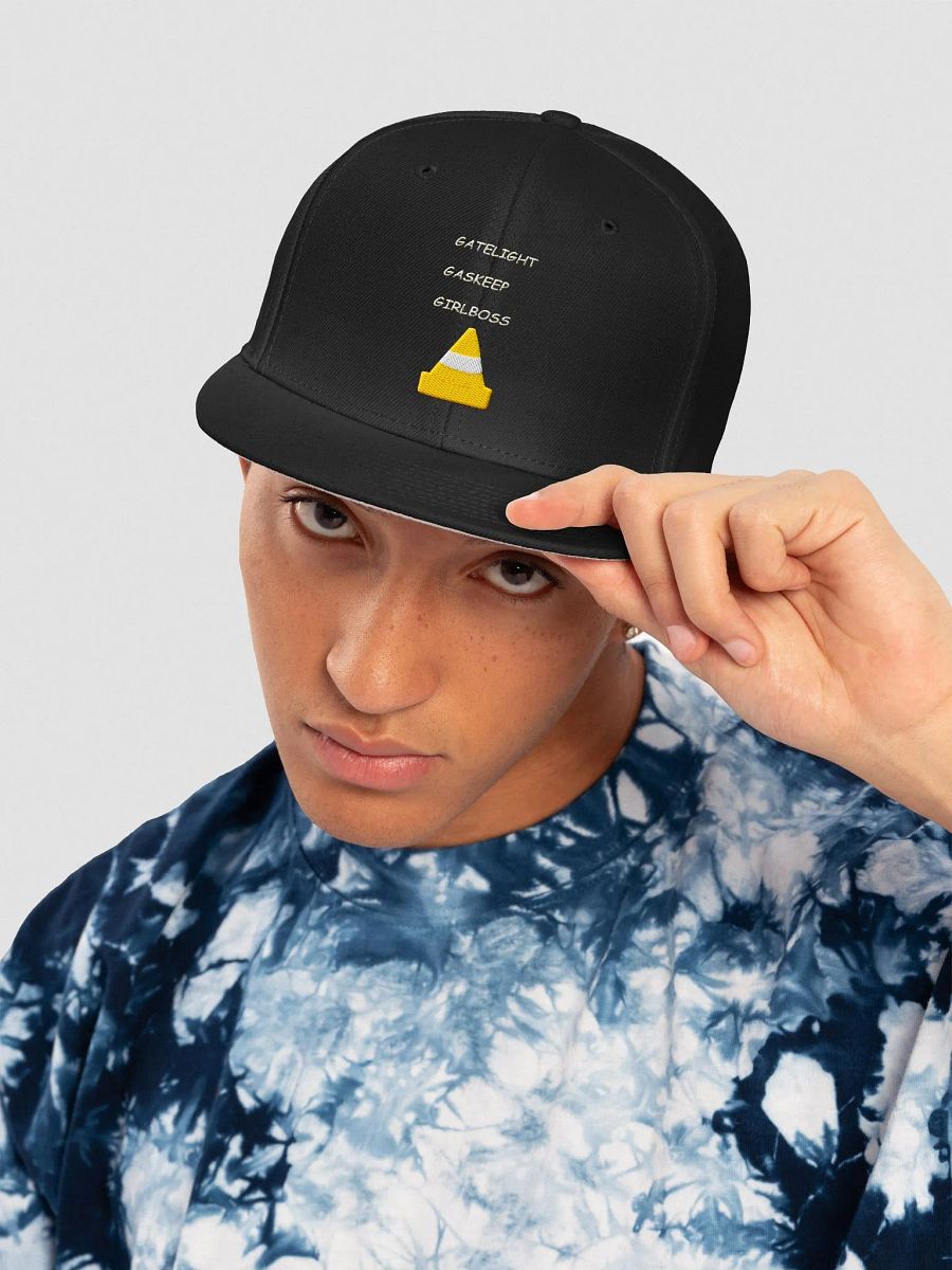 Gatelight, Gaskeep, Girlboss Black Snapback product image (5)