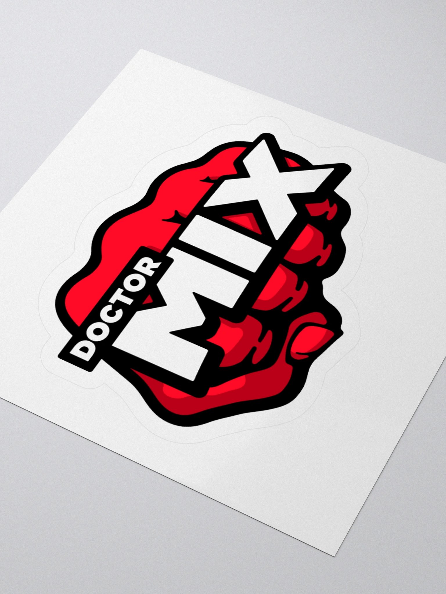 Dr Mix Logo Sticker product image (12)
