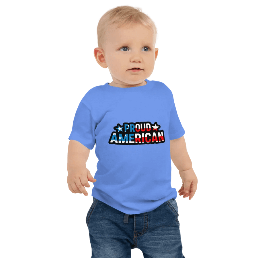 Baby T-Shirt: Proud American product image (4)