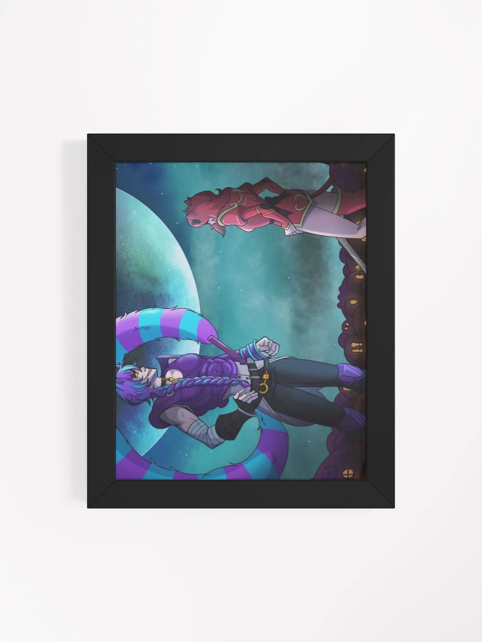 Xeshire and Erza Dragoon Framed Poster product image (4)