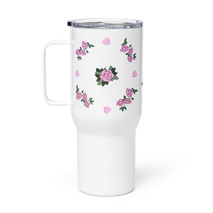 Rose Garden Stainless Steel Travel Mug product image (1)