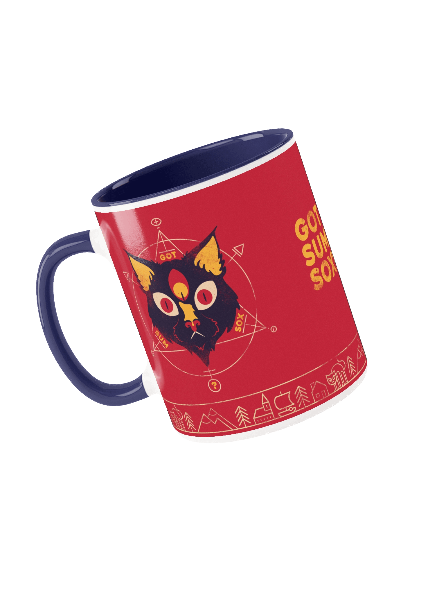 Jólakötturinn 2025 X-mas Mug product image (17)