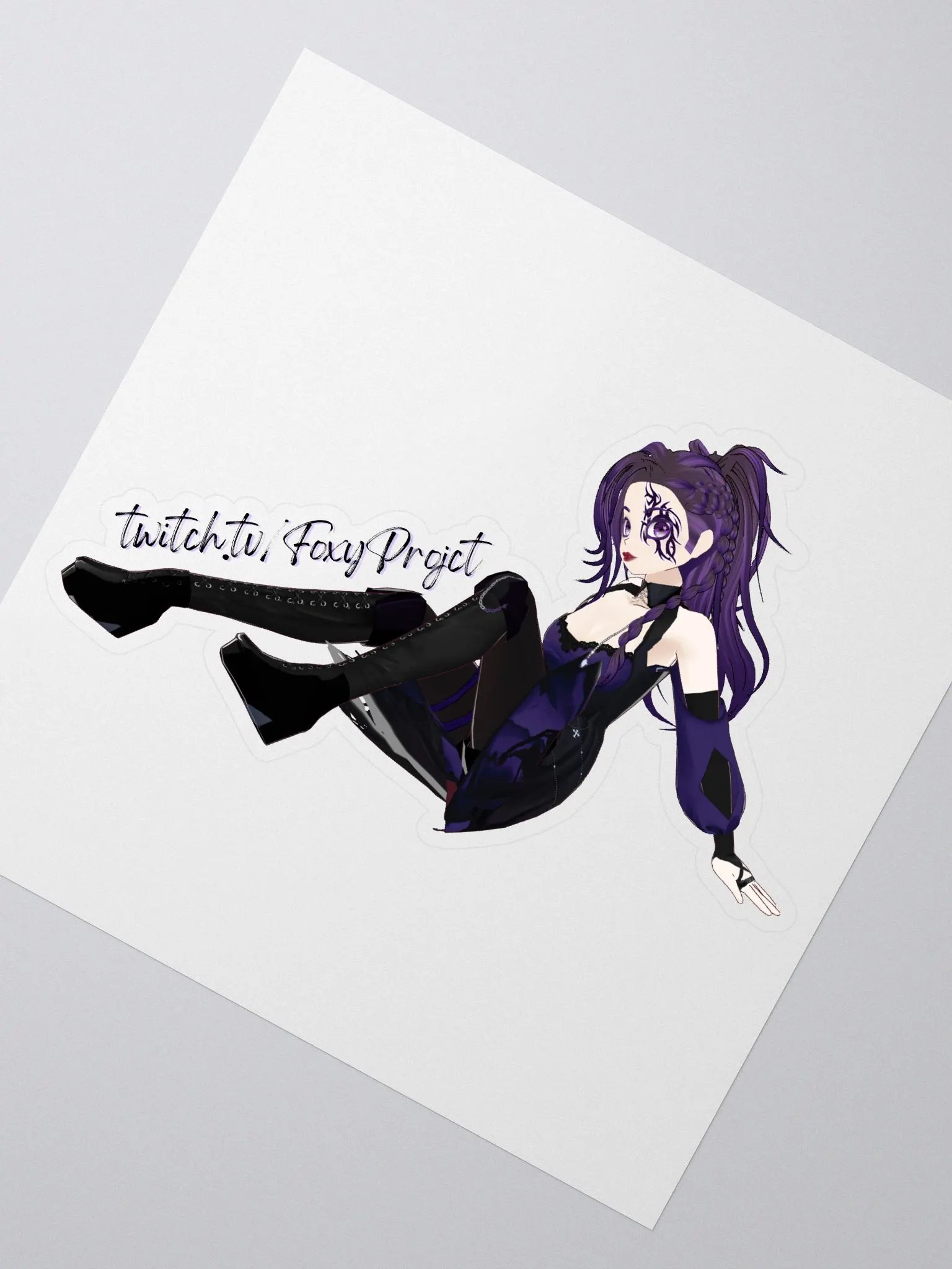Foxy Chillin Sticker product image (2)