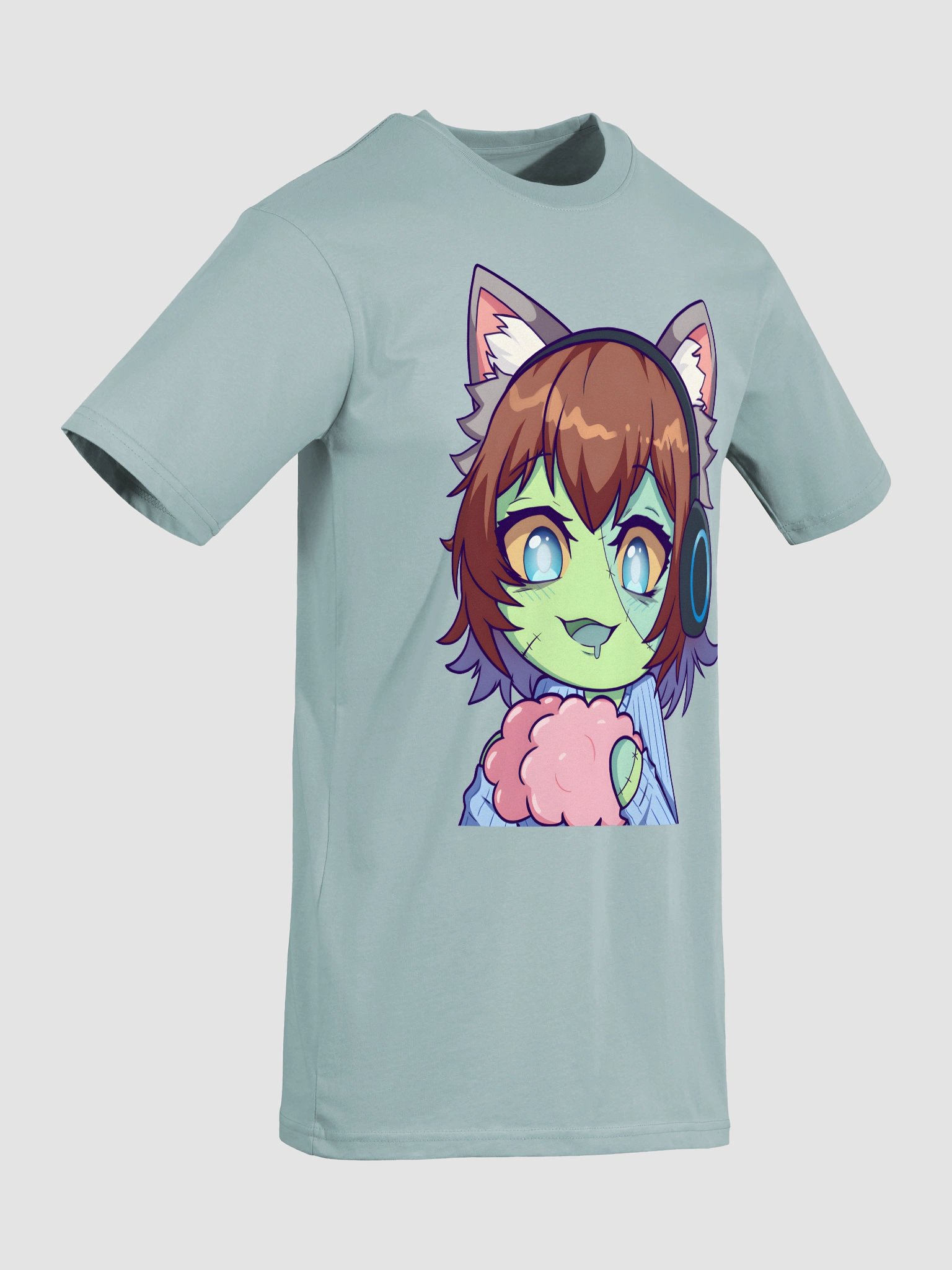 Zombie Cat Men's T-Shirt product image (8)