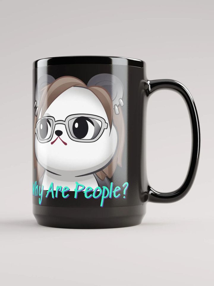 WAP Black Mug (Black - 15 oz) product image (1)