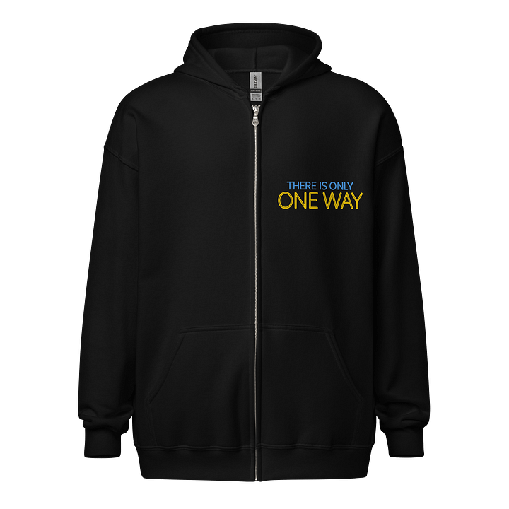 One Way Orcs Must Die Unisex Zip Hoodie product image (1)