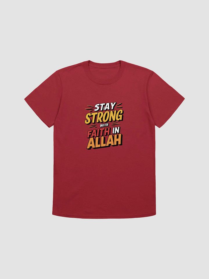 Stay Positive with Faith in Allah Unisex T-Shirt product image (1)