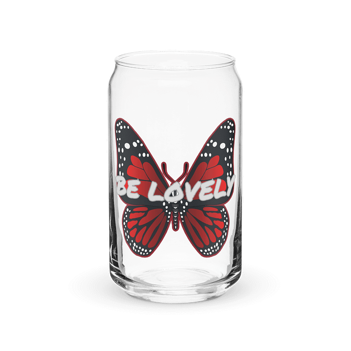 Be Lovely Butterfly Can-Shaped Glass product image (2)