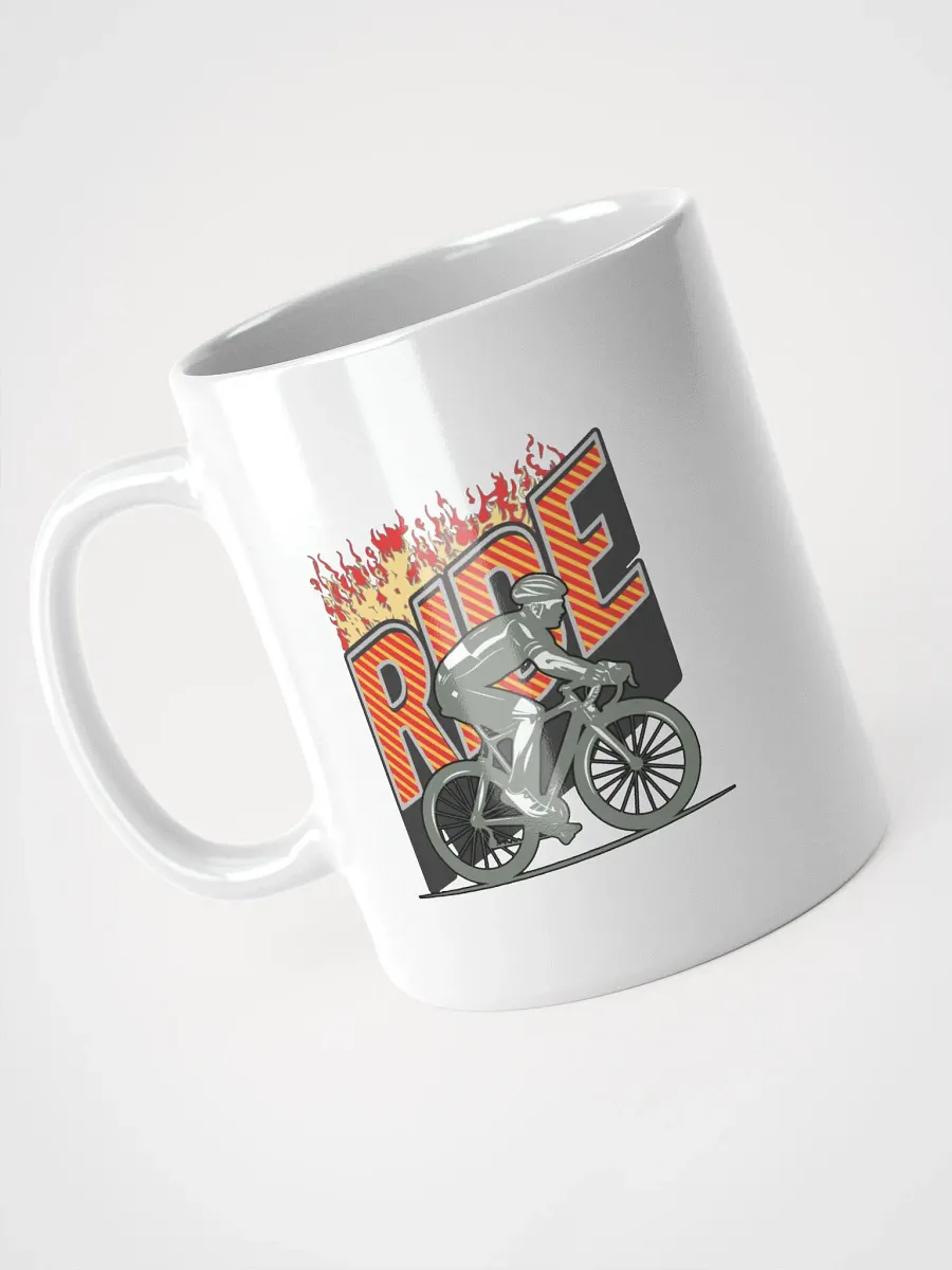 Ride Cycling Flaming Mug product image (2)