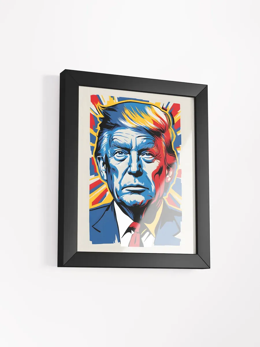 Donald Trump Pop Art Picture in Frame product image (32)
