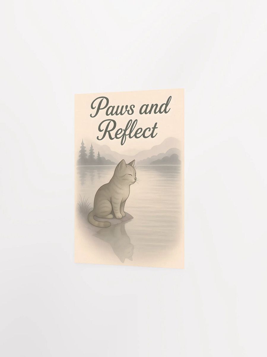 Reflect Cute Cat Motivational Poster product image (2)