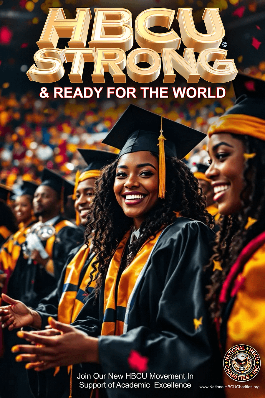 HBCU STRONG & READY for the WORLD T-Shirt Art #2 product image (11)