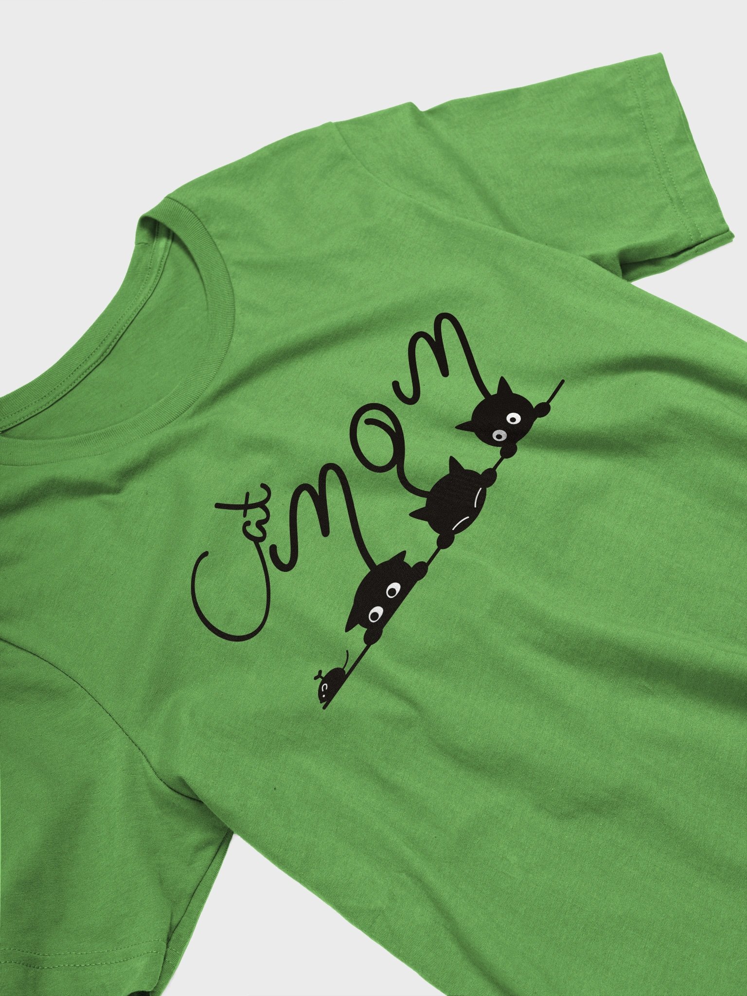 Cat Mom 1 - Unisex Adult Super Soft Lightweight T-shirt product image (6)