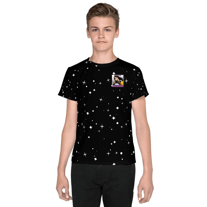 Starry Warrior All-Over Print Youth T-Shirt product image (1)