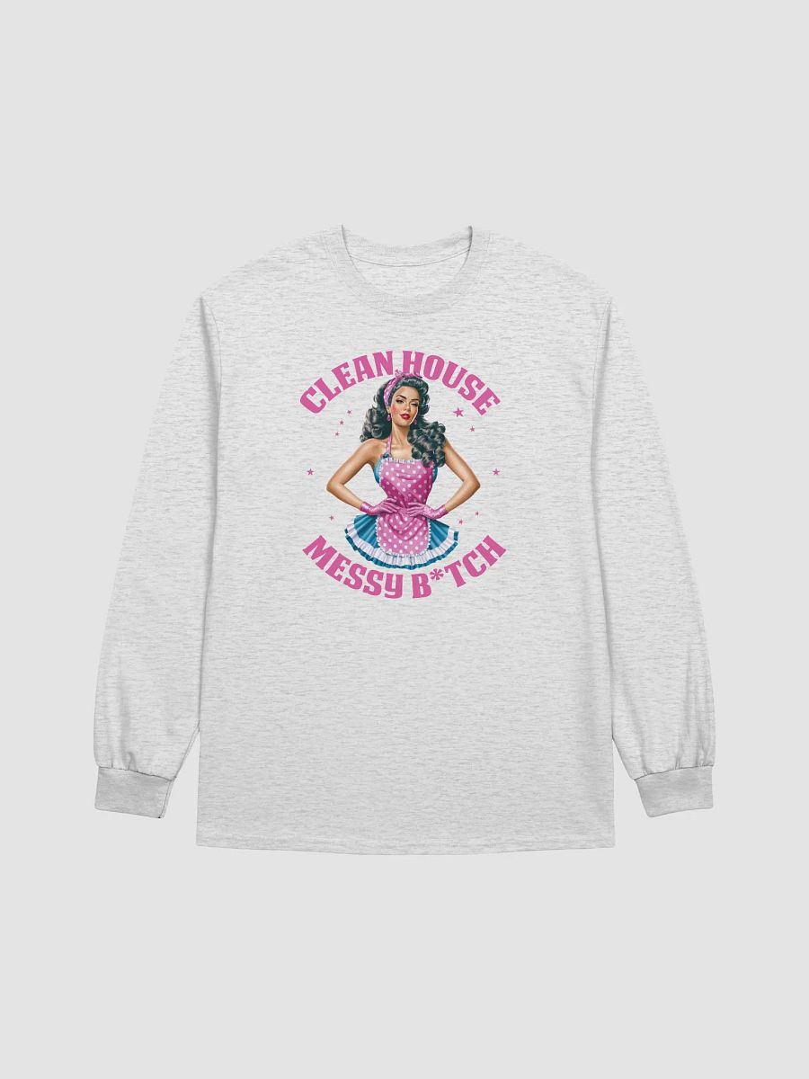 Sassy Pin-Up Retro Character Long Sleeve Tee product image (1)