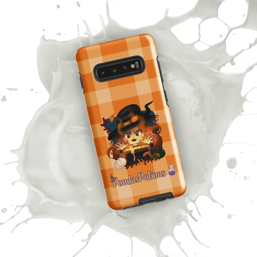 Pumpkin Witch Panda Samsung Case product image (9)