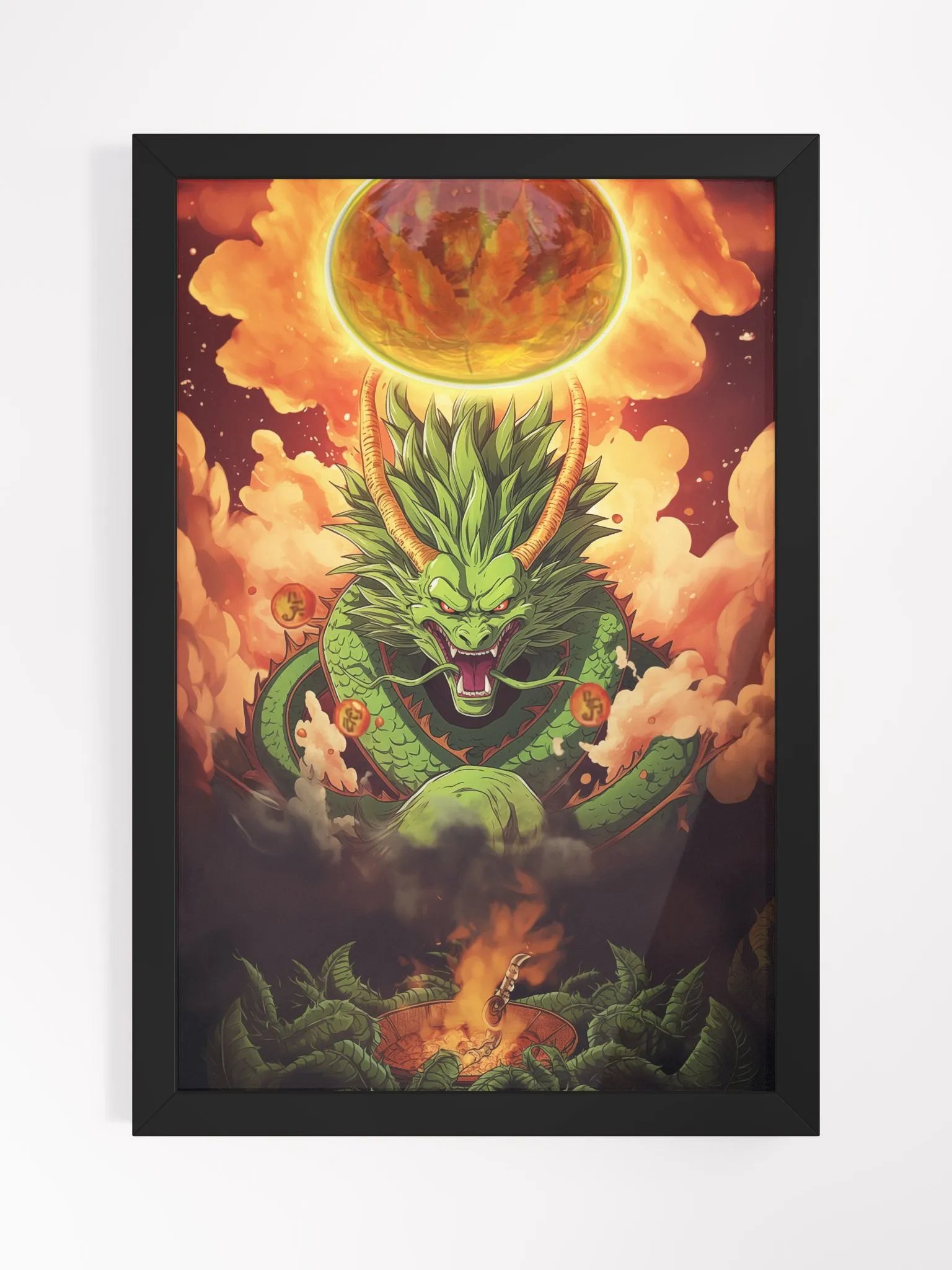 710 Dragon Framed Poster product image (1)