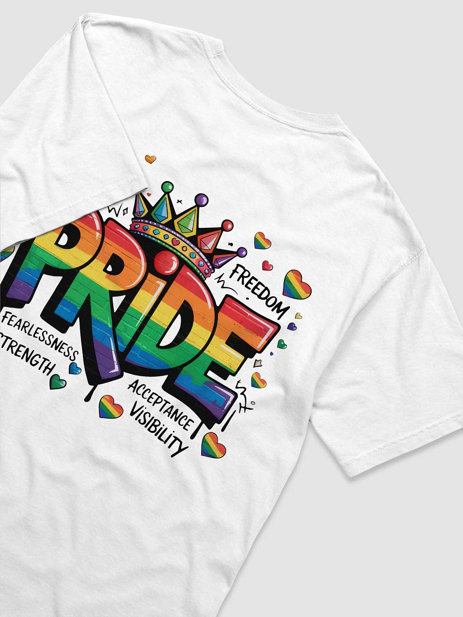 Rainbow Pride Crown T-Shirt product image (5)