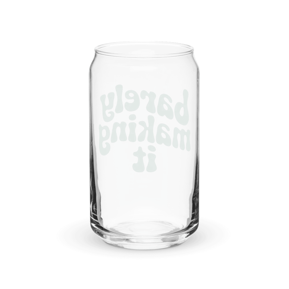 Barely Making It Can-Shaped Glass product image (2)