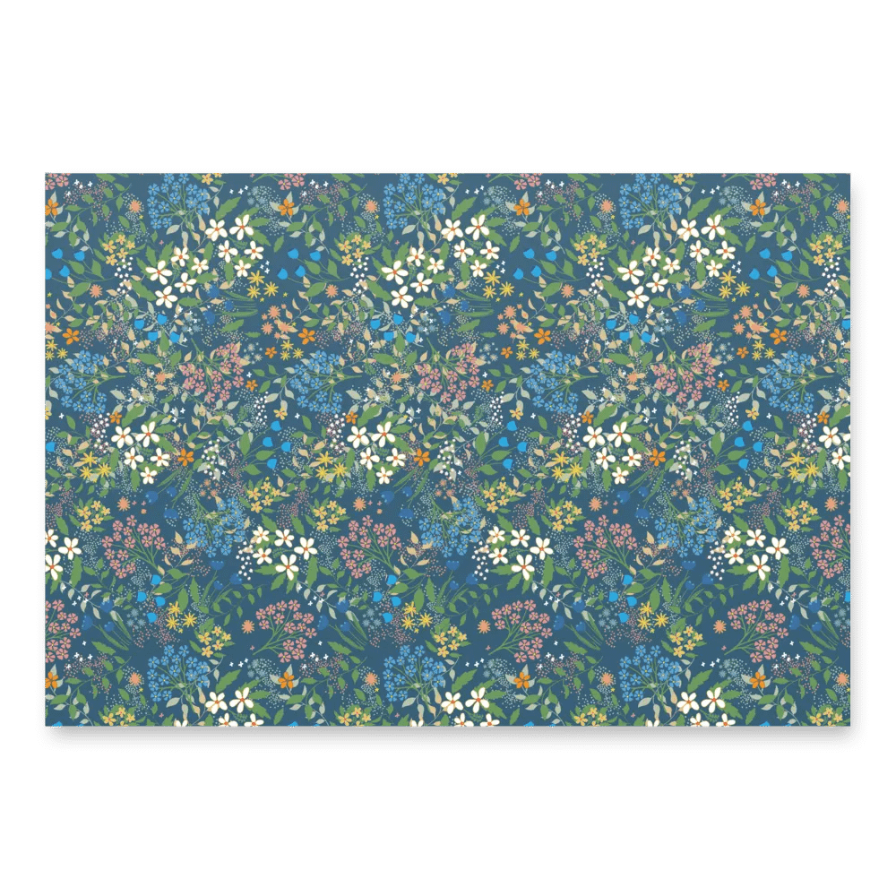 Bluebird Wrapping Paper Set 1 in Blue product image (9)