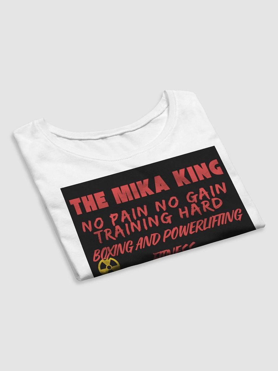 Camiseta corta para mujer sport Urban para gimnasio crossfit de The Mika King Wear. product image (7)