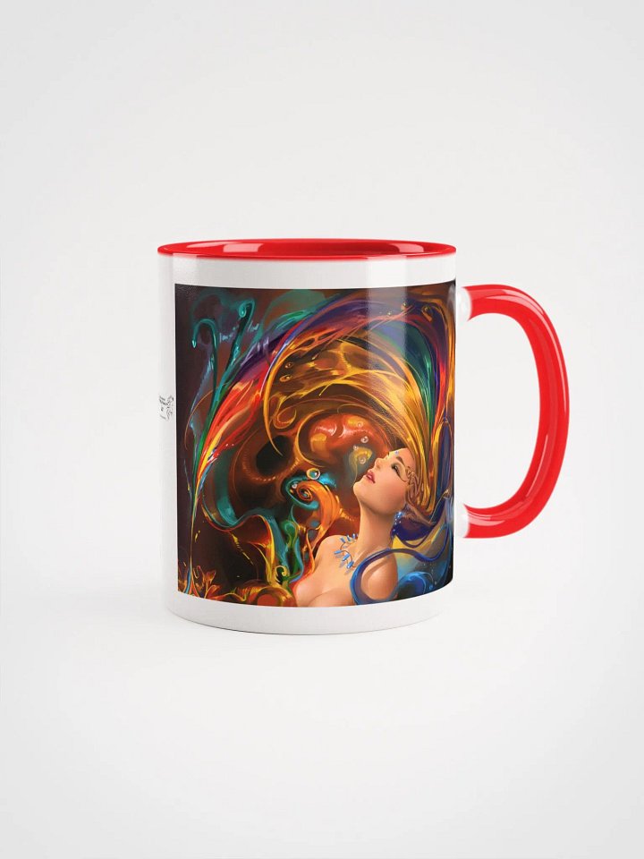 Surreal Swirls of Color Mini Proud 2B TBC Logo Ceramic Mug product image (12)