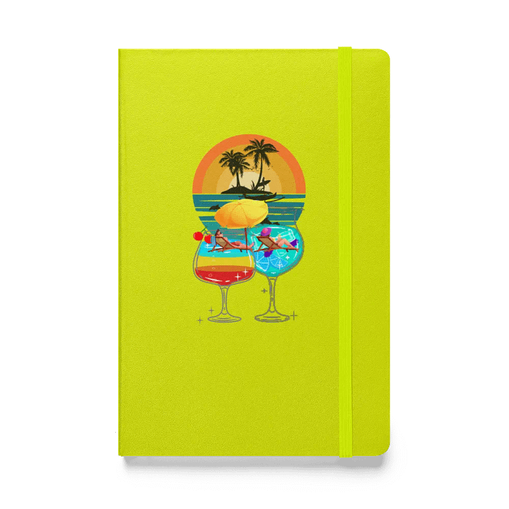 Tropical holiday Hardcover Notebook for holiday planners or memories product image (1)