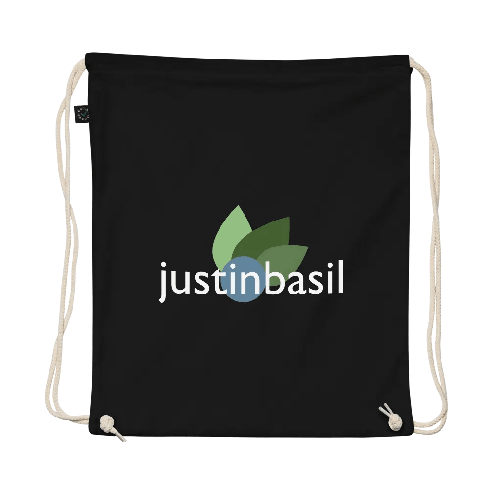 JustInBasil Drawstring Bag product image (1)