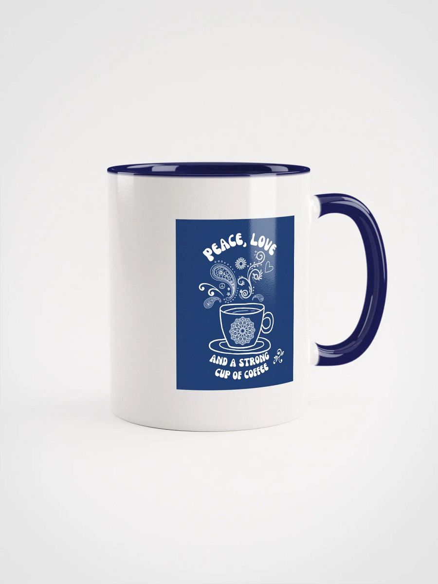 Peace, Love, and Coffee Ceramic Mug product image (1)
