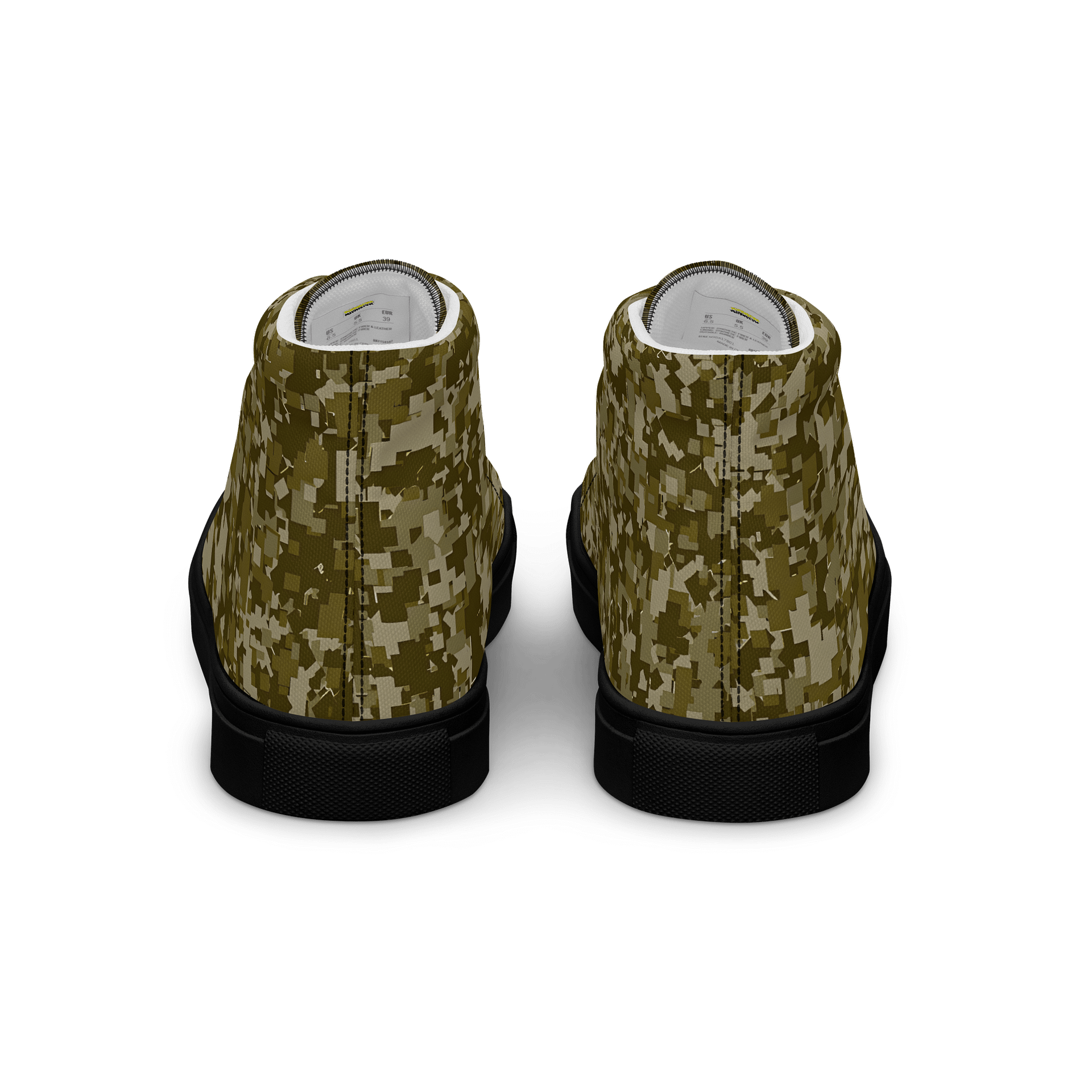 Pixelated Camo Men's High Tops product image (4)