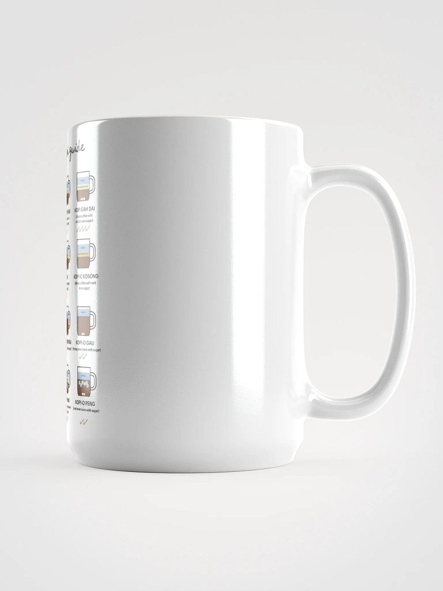 Singapore Coffee Guide White Mug product image (1)