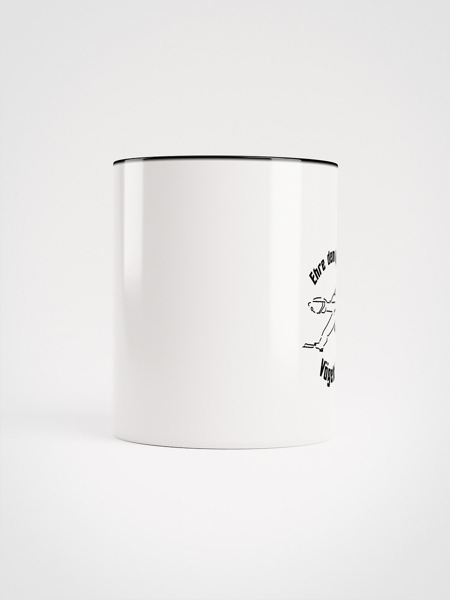 Ehre dem Vögelchen - Tasse zweifarbig product image (5)