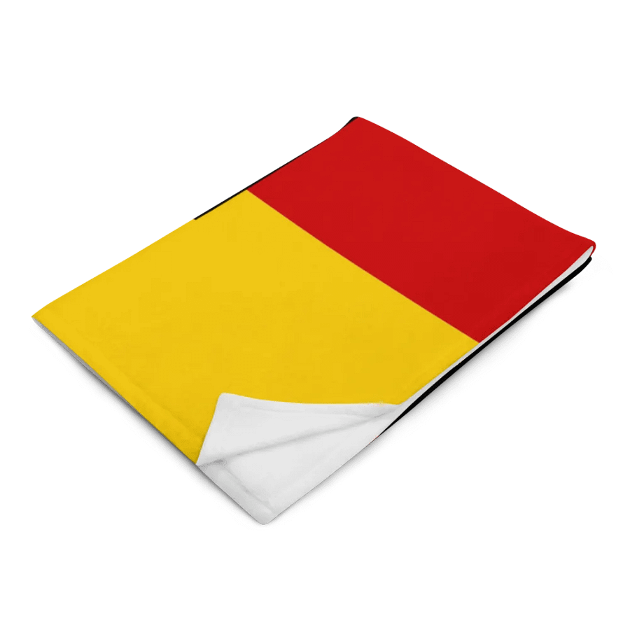"Germany" Eagle Emblem German Flag Throw Blanket product image (5)