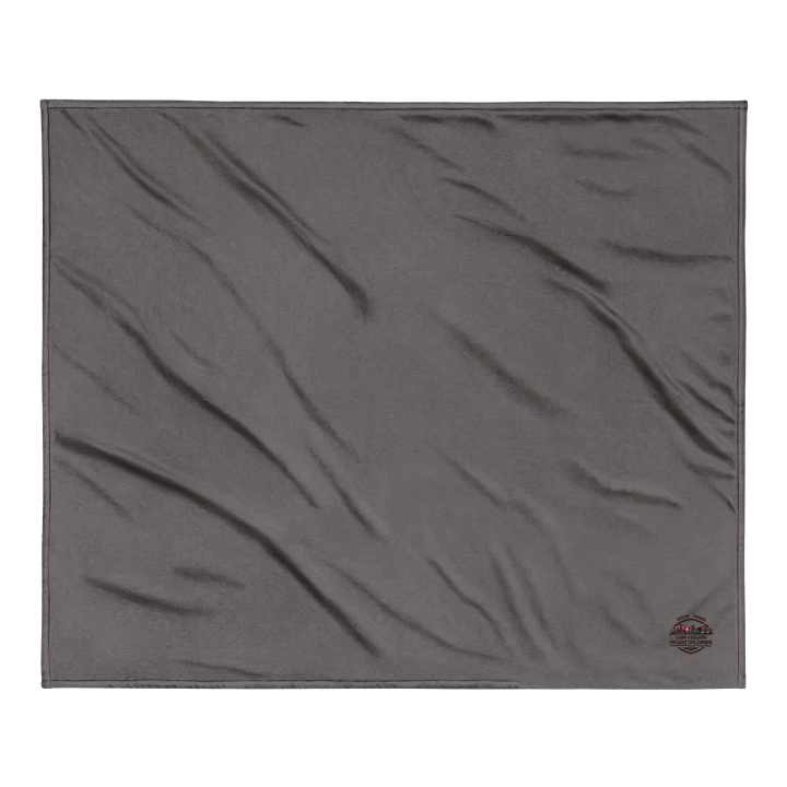 Port Authority Embroidered Premium Sherpa Blanket REDDOG FARMING LOGO product image (2)