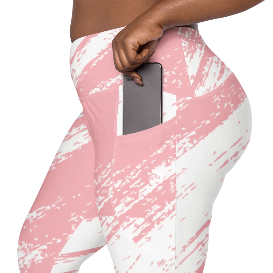 Pink Whispers Leggings w Pockets product image (9)
