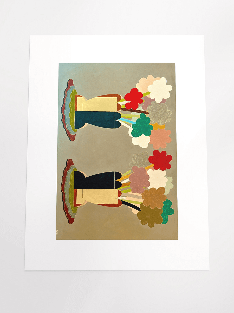 Two Flowers print product image (5)