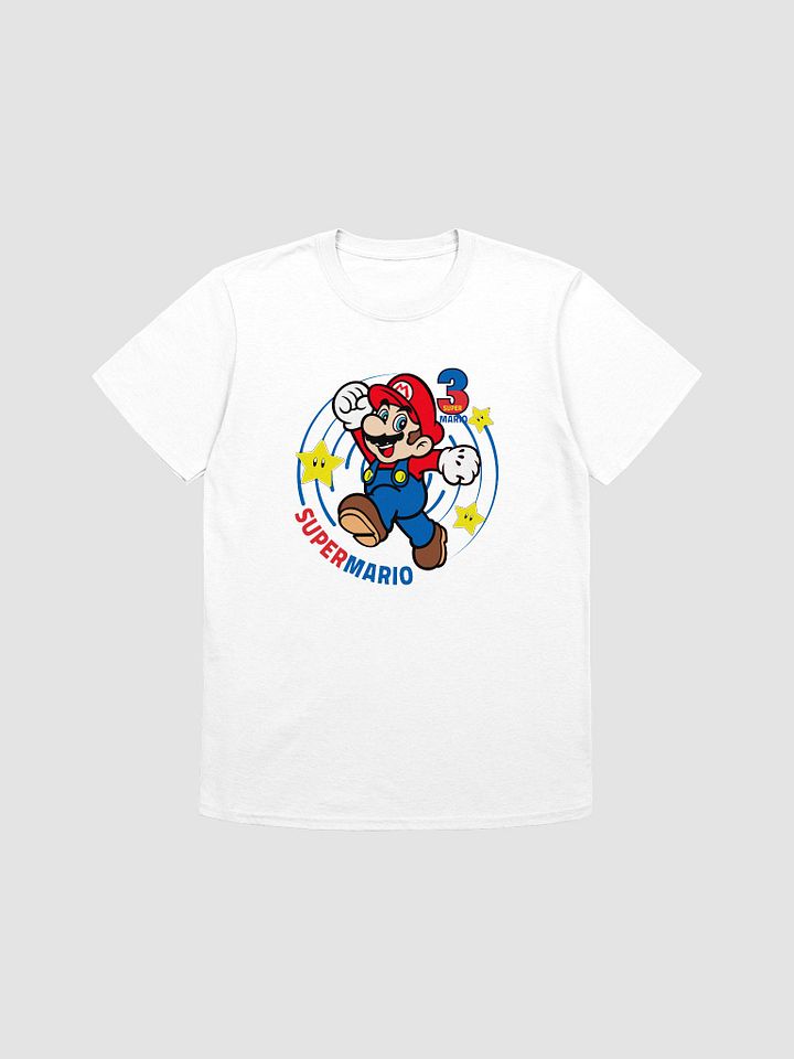 Jumping Mario Retro T-Shirt product image (1)