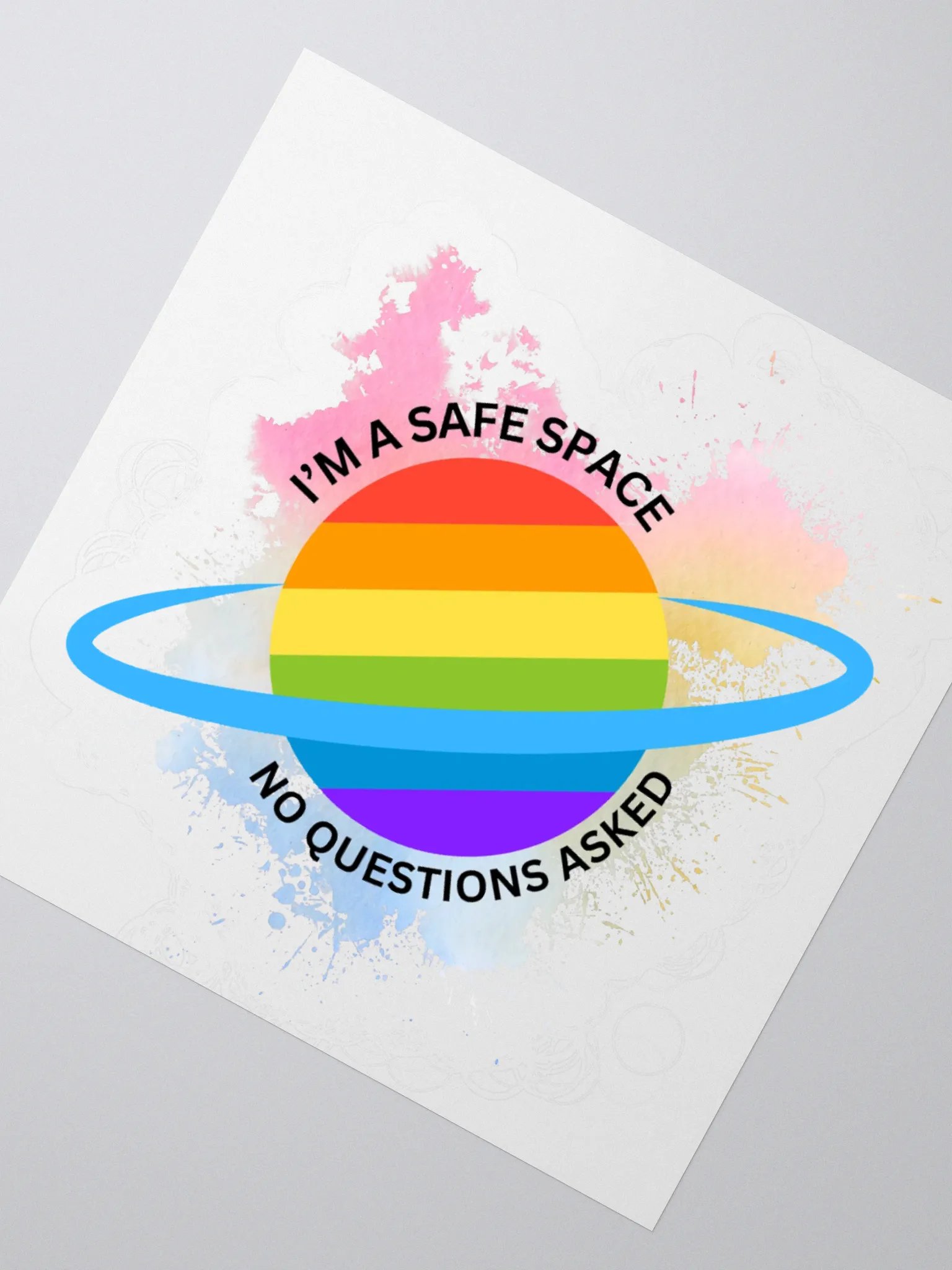 I'm a Safe Space Sticker product image (6)