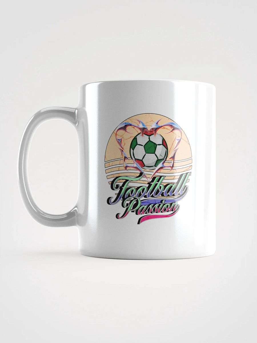 Passion Football Soccer White Mug product image (1)
