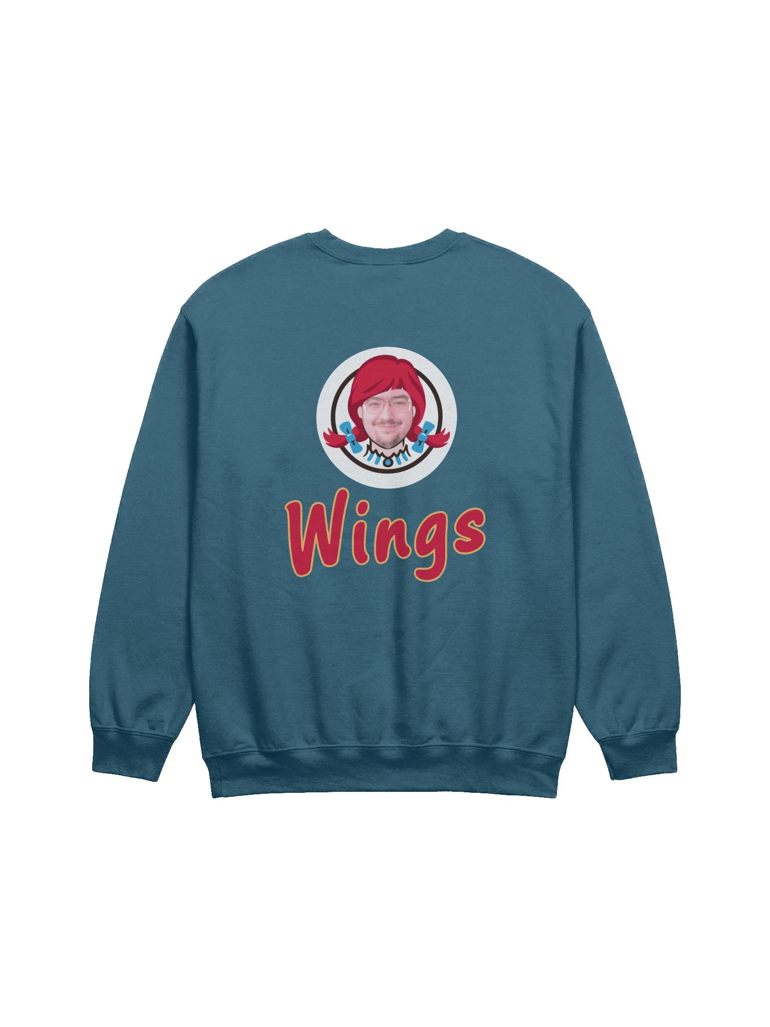 [WOR Shop] Wings Chili - Unisex Graphic Sweatshirt [black logo] product image (1)