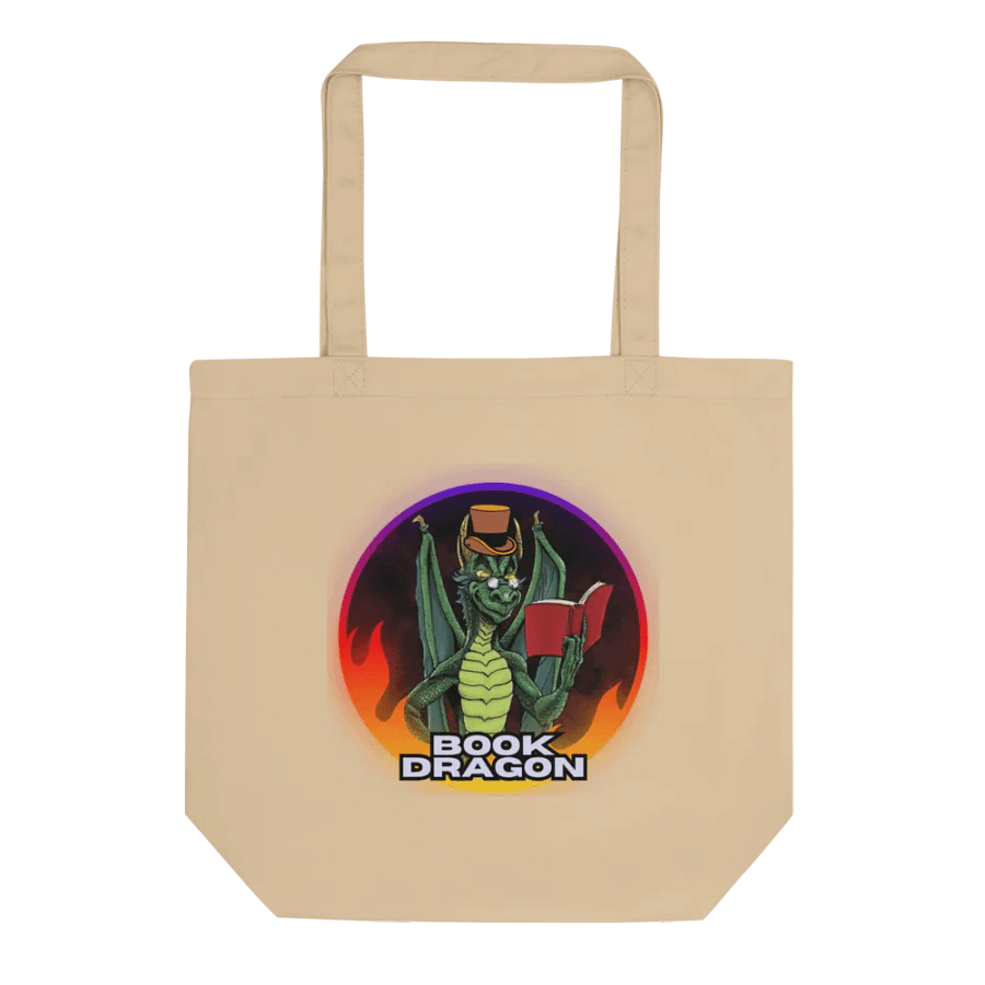 Book Dragon Eco Tote product image (1)