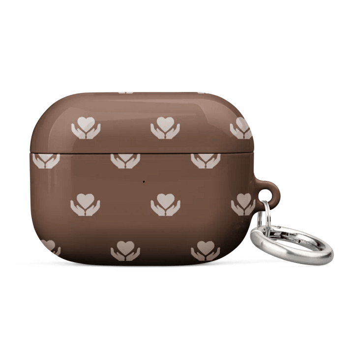 Aesthetic Brown AirPods Case product image (1)