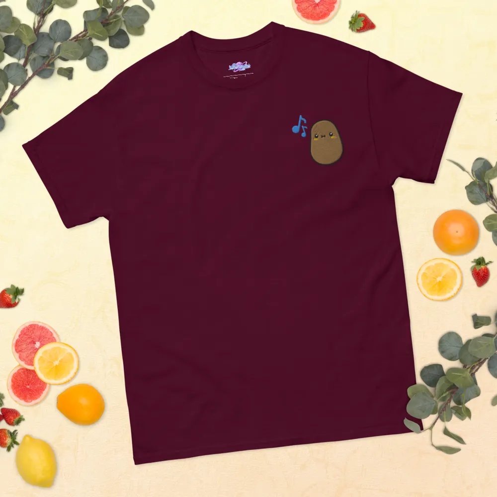 Embroidered Singing Potato T-Shirt product image (84)