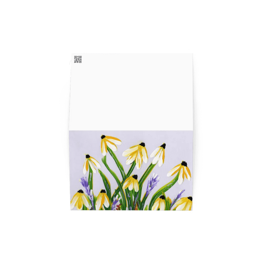 Daisy Yellow White Hues - Greeting Card product image (2)