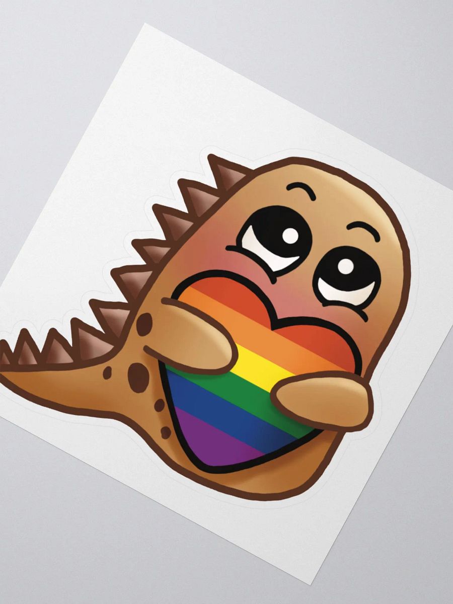 Potaytosaurus Pride Love Sticker product image (5)