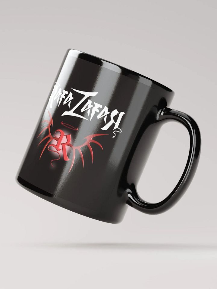 RafaZafar Logo Left-Handed Mug (black) product image (2)
