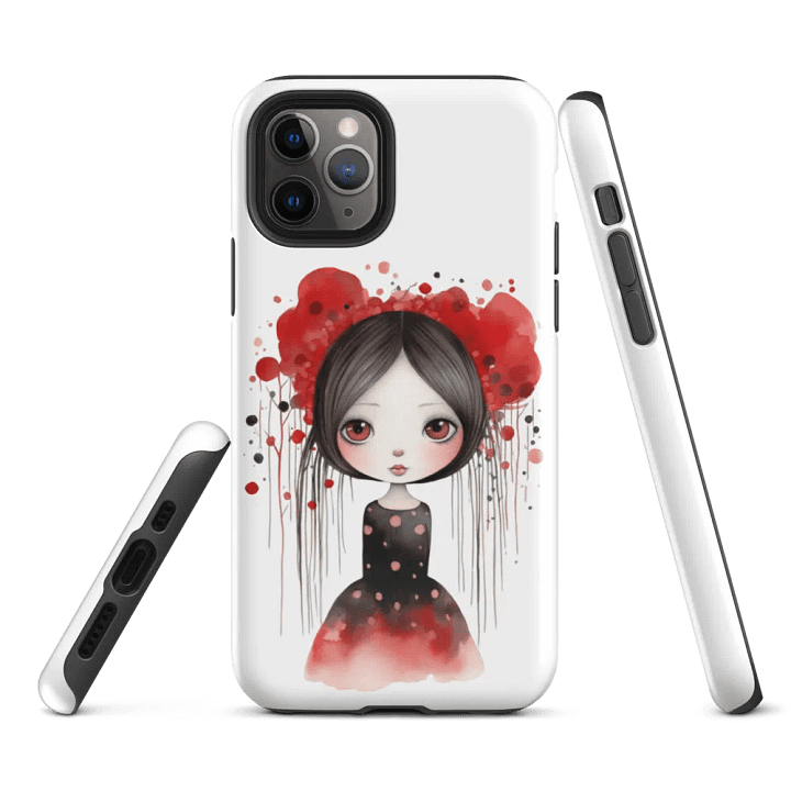 Whimsical Floral Fantasy iPhone Tough Case product image (2)