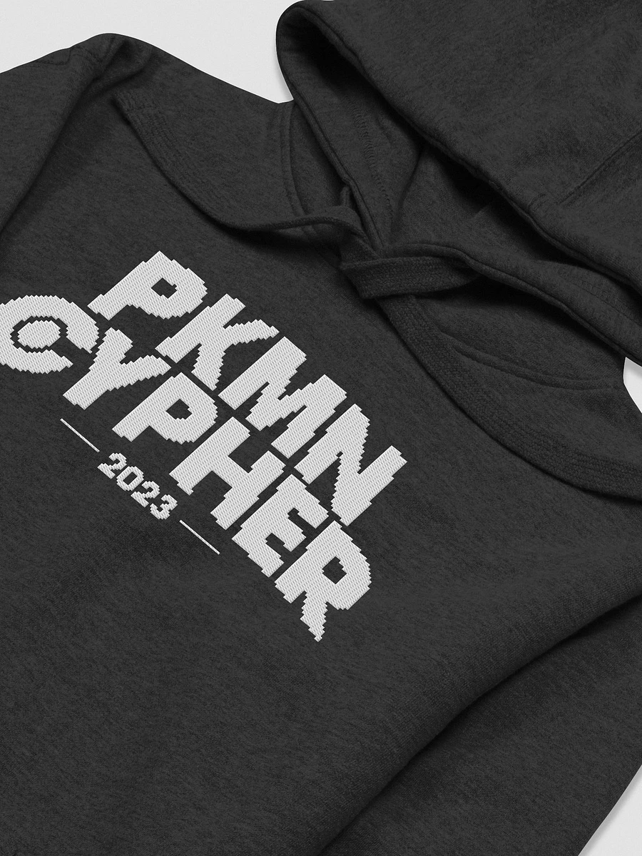 Cypher Logo Hoodie (White Embroidered) product image (23)